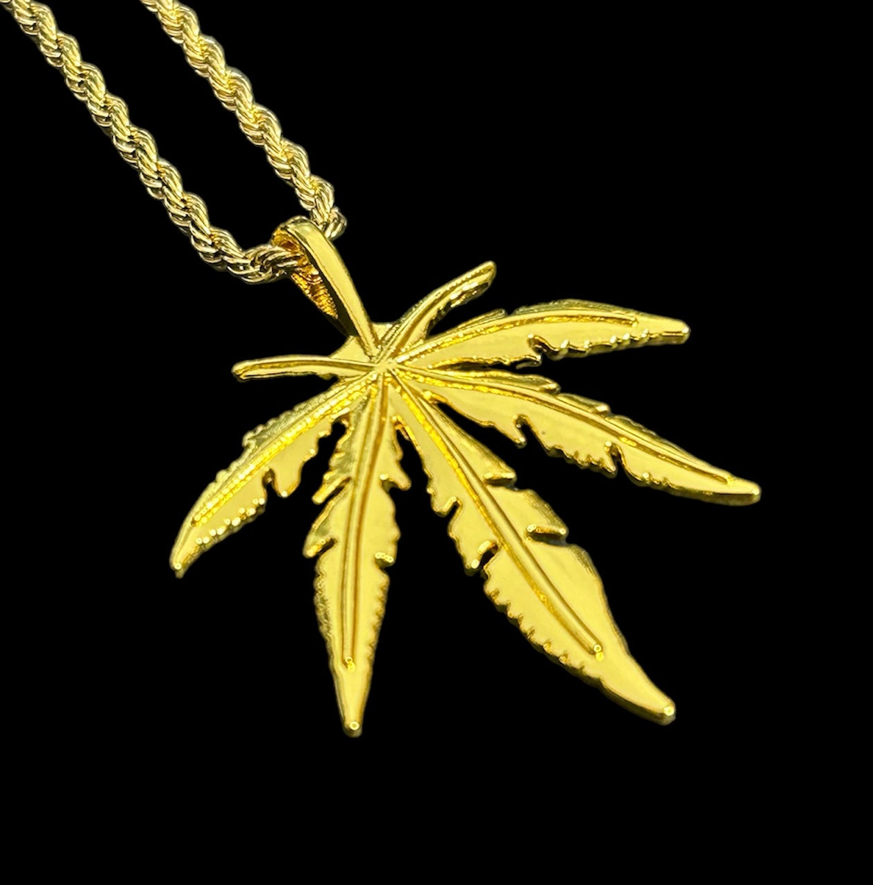 ゴールド 葉っぱ ネックレス