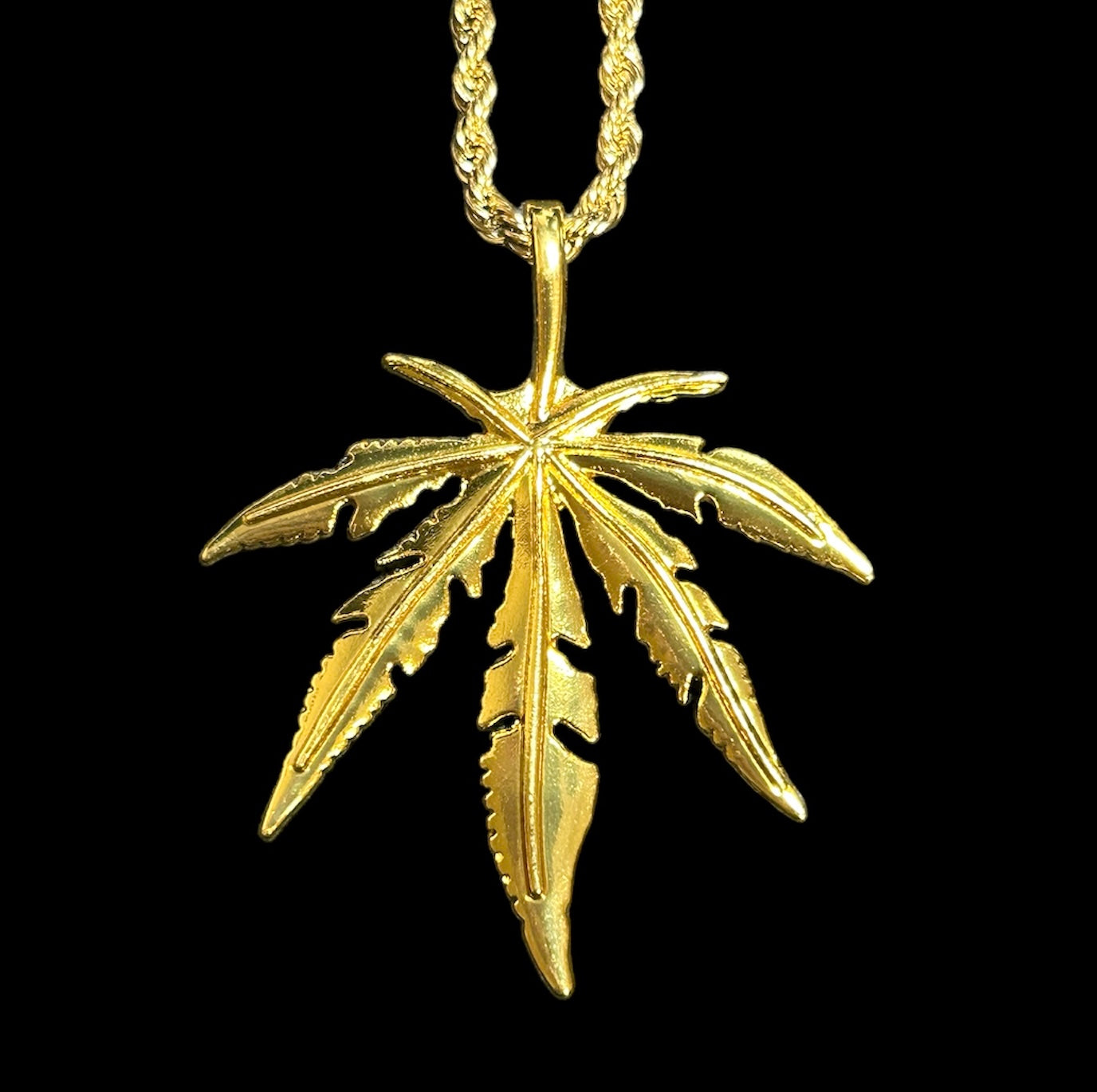 ゴールド 葉っぱ ネックレス