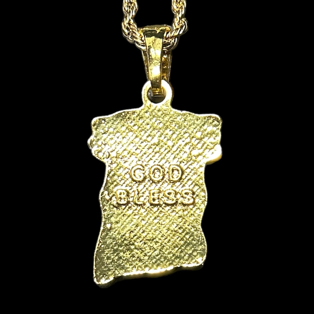 ゴールド ジーザス ネックレス