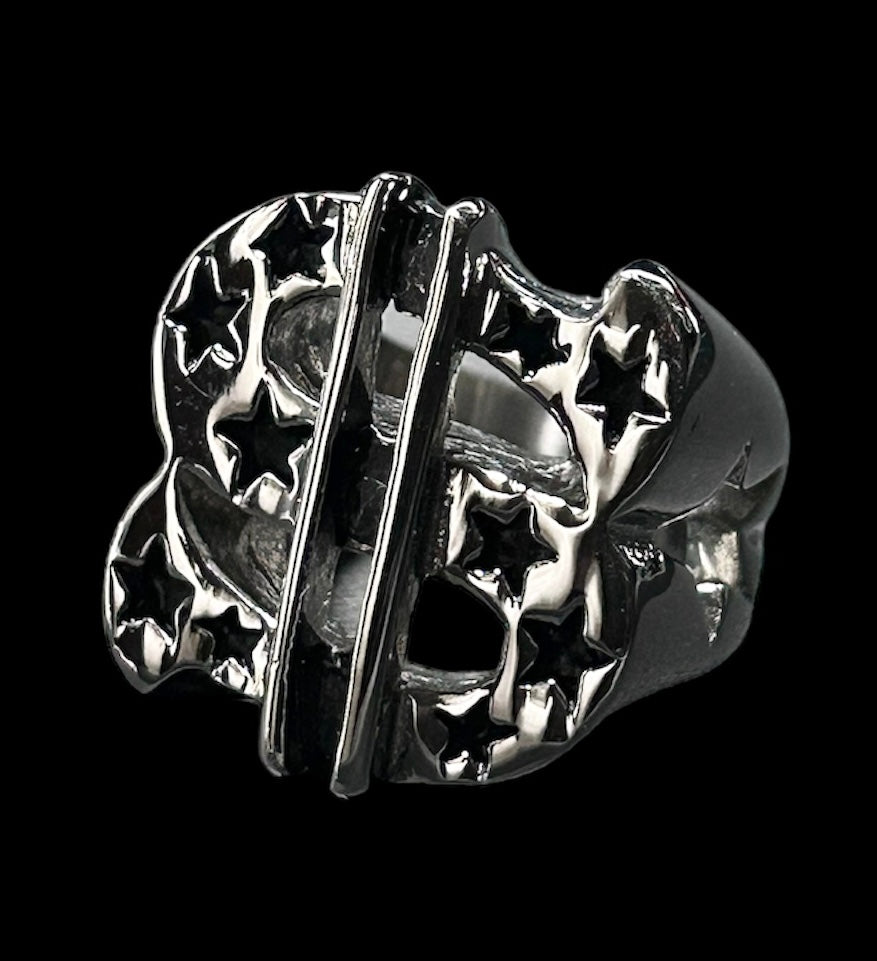 silver dollar ring